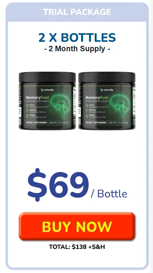 MemoryFuel 1 Bottle Price