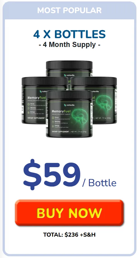 MemoryFuel 3 Bottle Price
